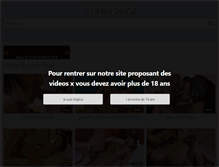 Tablet Screenshot of le-roi-du-cul.com